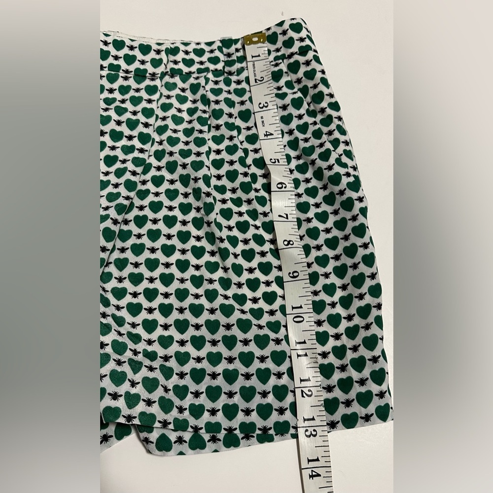 🍀🐝 J. Crew Collection Honeypie Bee & Hearts Shorts - Size 0🐝🍀 - Picture 8 of 15